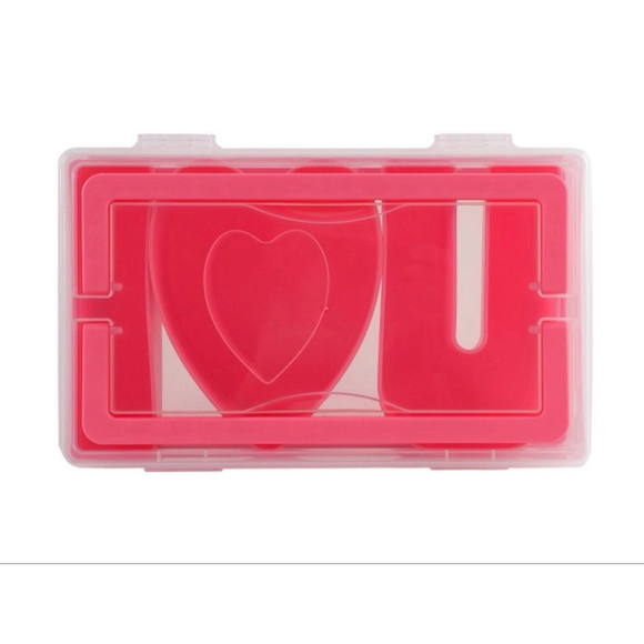 NEW CWC Cook With Color Pink & Clear Snack Box One Size - Picture 4 of 9